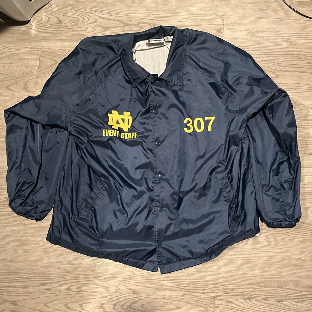 Notre Dame polyester wind breaker jacket